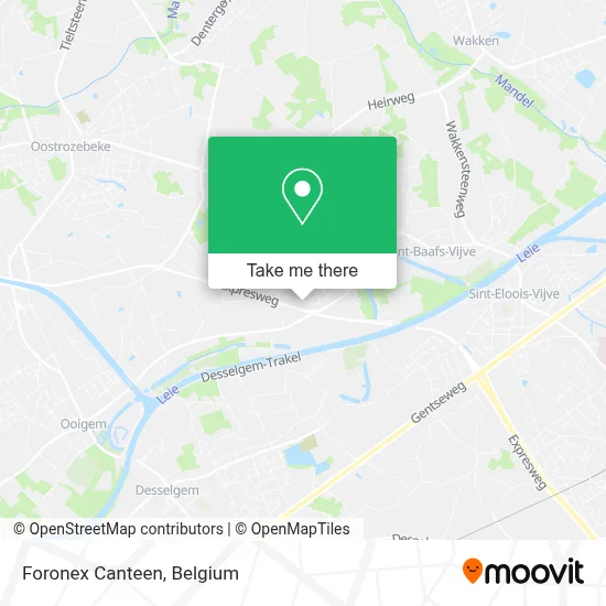 Foronex Canteen map