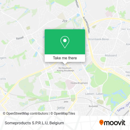 Someproducts S.P.R.L.U map
