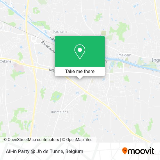 All-in Party @ Jh de Tunne map