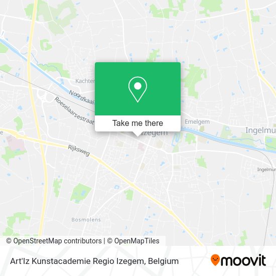 Art'Iz Kunstacademie Regio Izegem plan