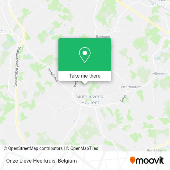 Onze-Lieve-Heerkruis plan