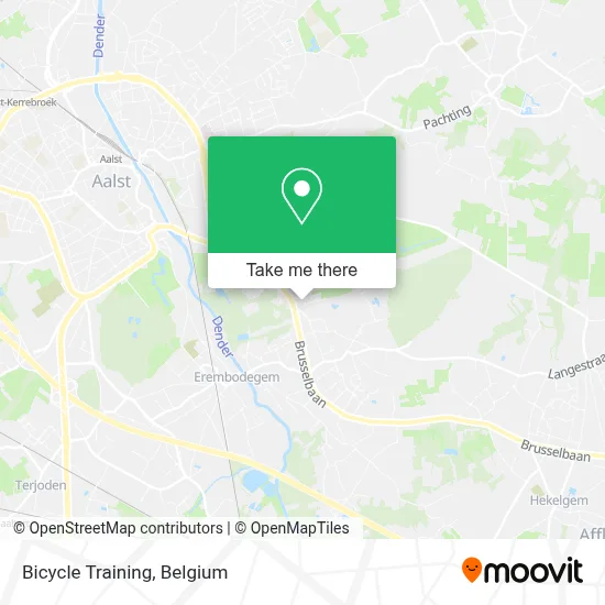 Bicycle Training map