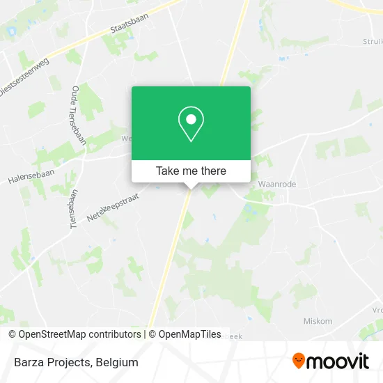 Barza Projects map