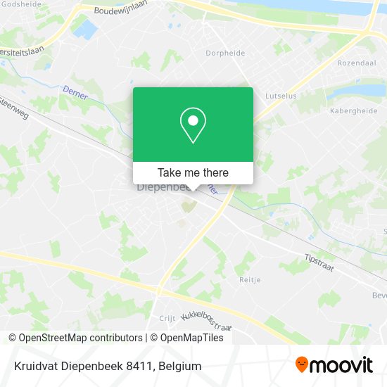 Kruidvat Diepenbeek 8411 plan