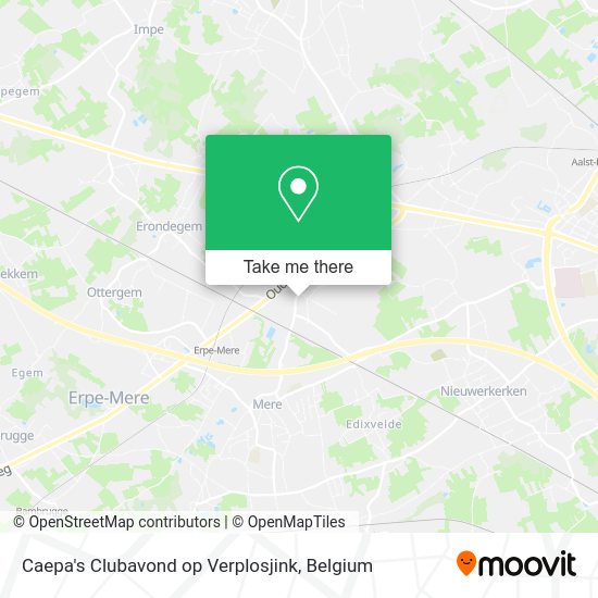 Caepa's Clubavond op Verplosjink map