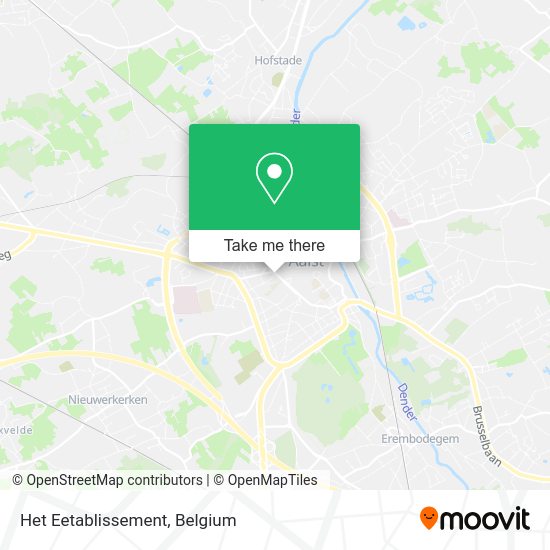 Het Eetablissement plan