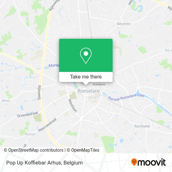 Pop Up Koffiebar Arhus plan