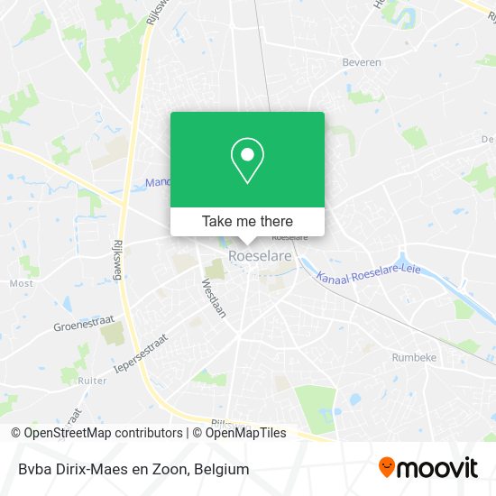 Bvba Dirix-Maes en Zoon plan