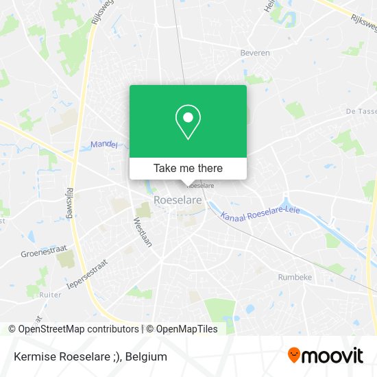 Kermise Roeselare ;) plan