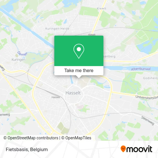 Fietsbasis map