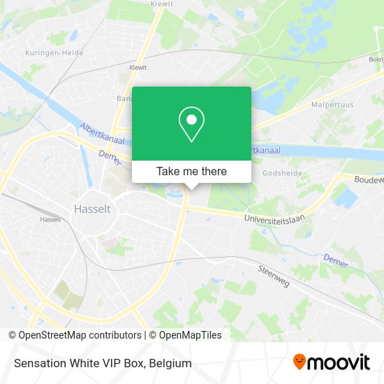 Sensation White VIP Box plan