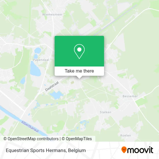 Equestrian Sports Hermans map