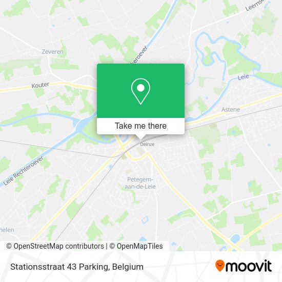 Stationsstraat 43 Parking plan
