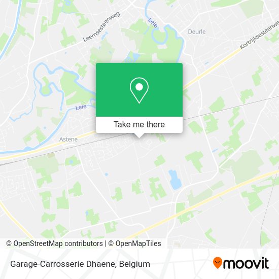 Garage-Carrosserie Dhaene plan