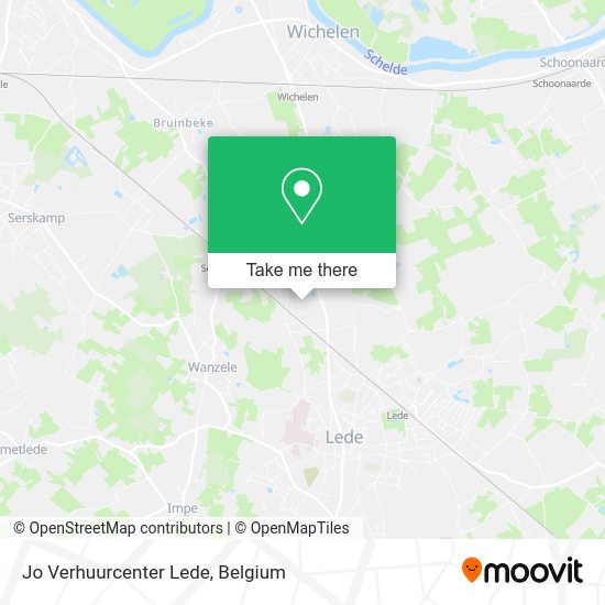 Jo Verhuurcenter Lede plan