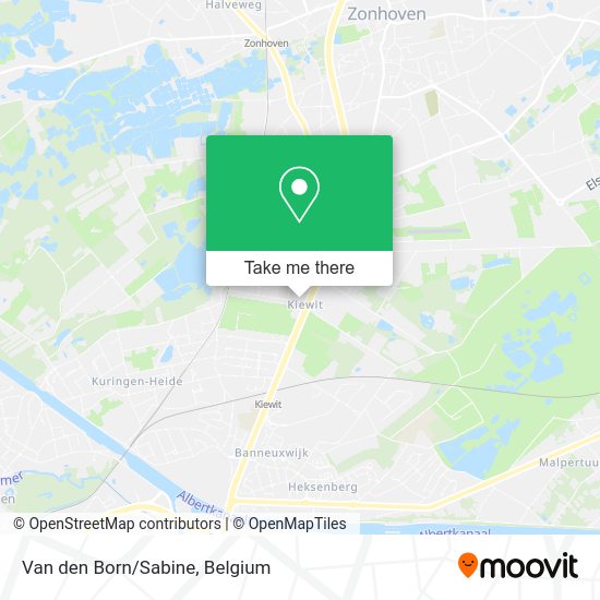 Van den Born/Sabine plan