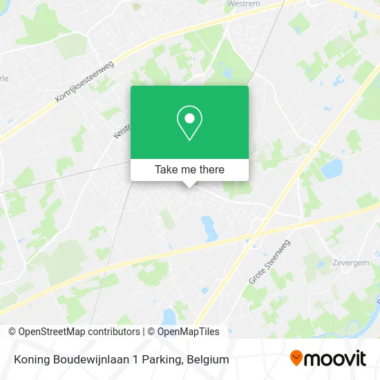 Koning Boudewijnlaan 1 Parking map