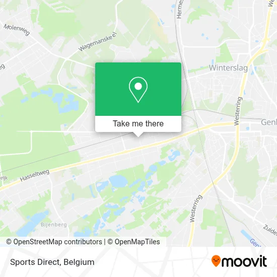 Sports Direct map