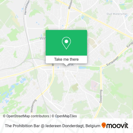 The Prohibition Bar @ Iedereen Donderdagt map