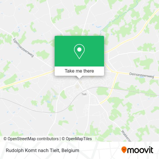 Rudolph Komt nach Tielt plan
