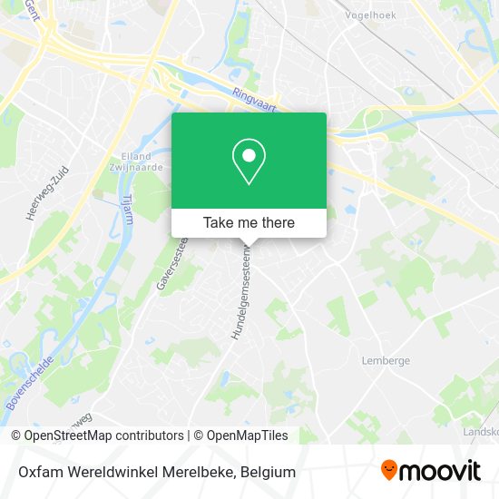 Oxfam Wereldwinkel Merelbeke map