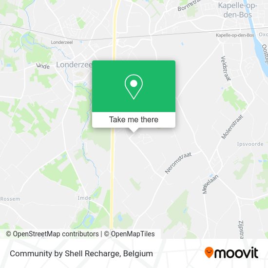 Community by Shell Recharge map