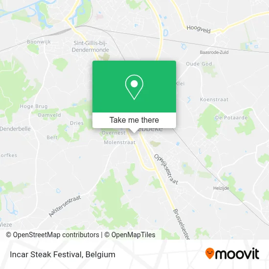Incar Steak Festival map