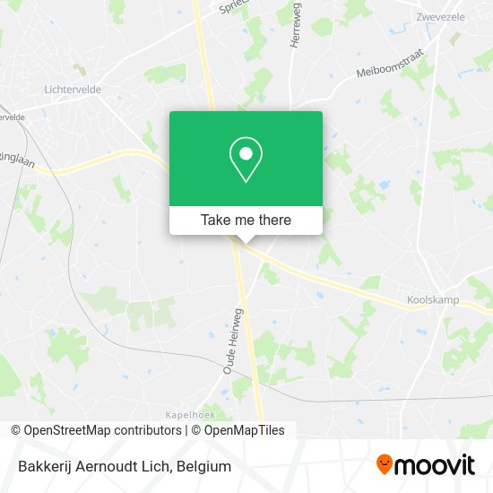 Bakkerij Aernoudt Lich plan