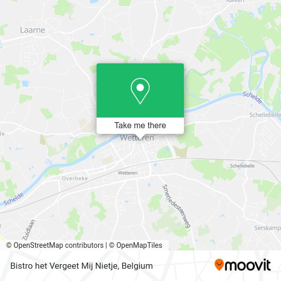 Bistro het Vergeet Mij Nietje map