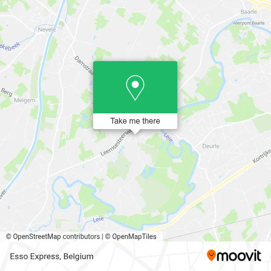 Esso Express map