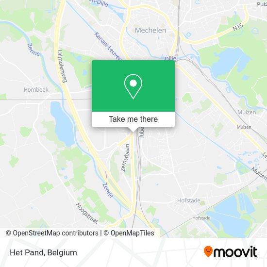 Het Pand map