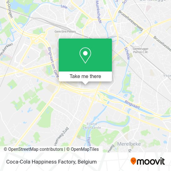 Coca-Cola Happiness Factory map