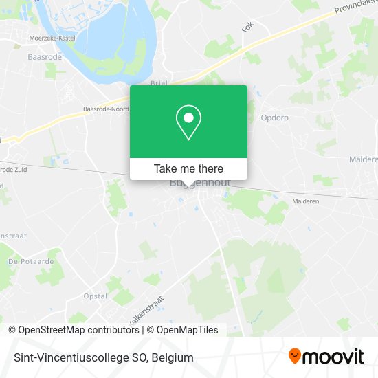 Sint-Vincentiuscollege SO map