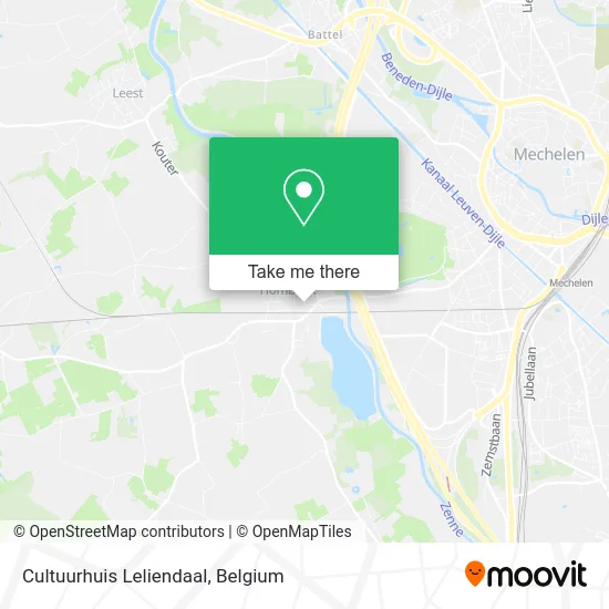 Cultuurhuis Leliendaal map