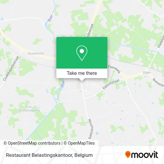 Restaurant Belastingskantoor map
