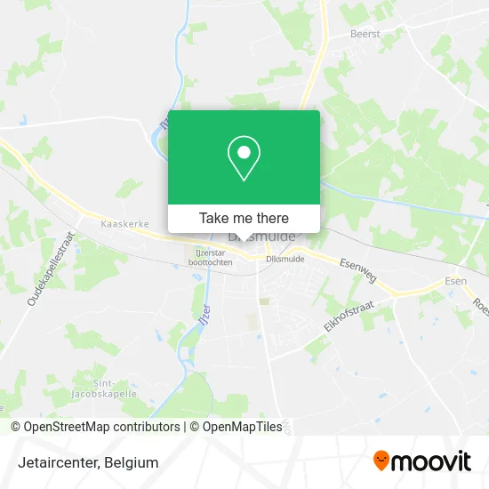 Jetaircenter map