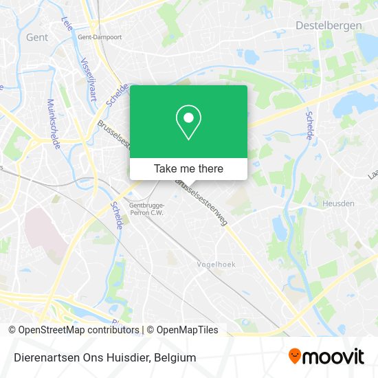 Dierenartsen Ons Huisdier map