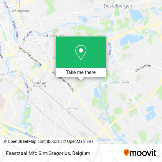 Feestzaal Mfc Sint-Gregorius map