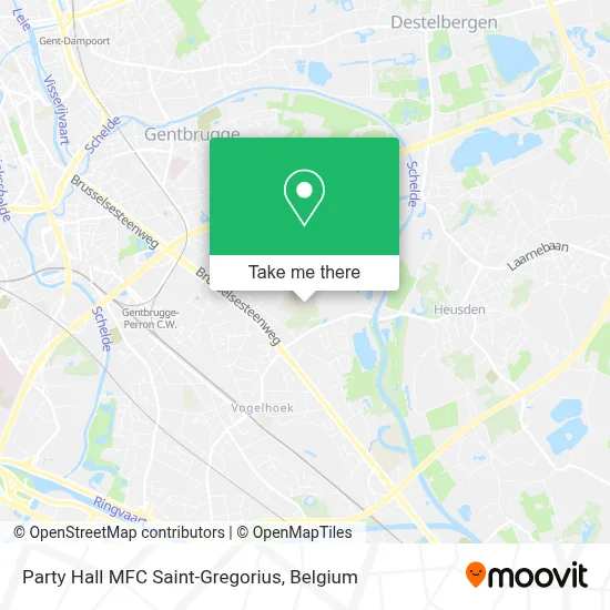 Party Hall MFC Saint-Gregorius map