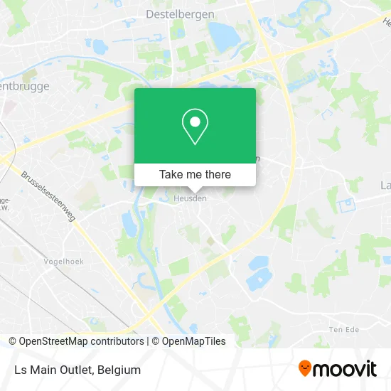 Ls Main Outlet map