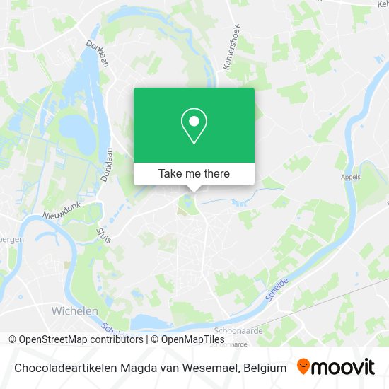 Chocoladeartikelen Magda van Wesemael plan