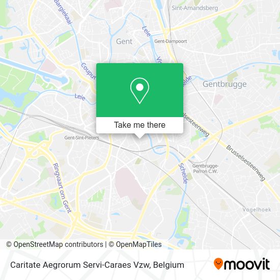 Caritate Aegrorum Servi-Caraes Vzw plan