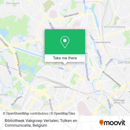 Bibliotheek Vakgroep Vertalen, Tolken en Communicatie plan