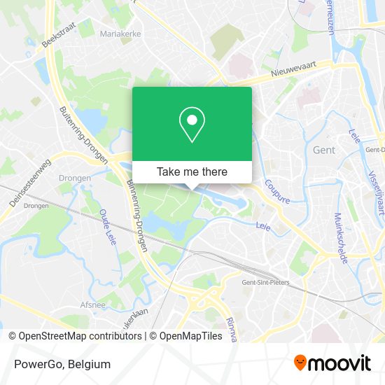 PowerGo map