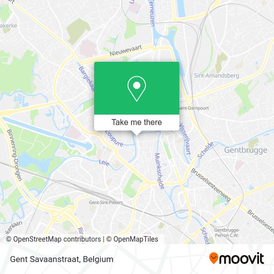 Gent Savaanstraat plan