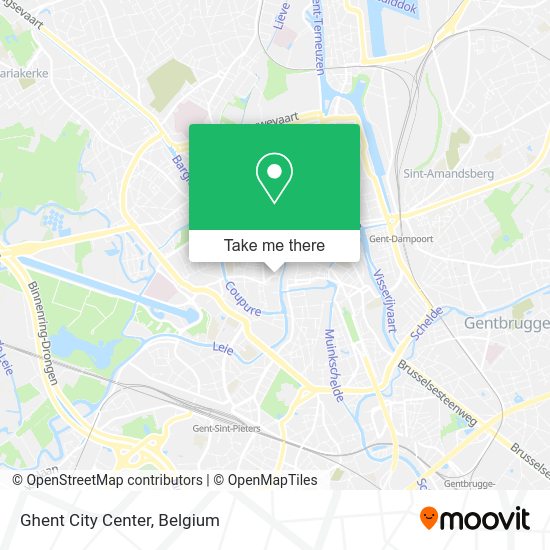 Ghent City Center plan