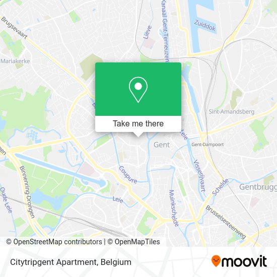 Citytripgent Apartment plan