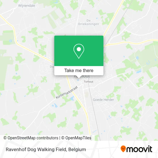 Ravenhof Dog Walking Field map