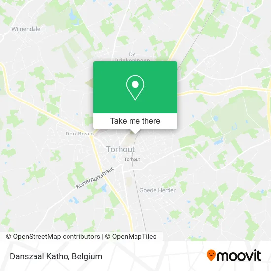 Danszaal Katho map