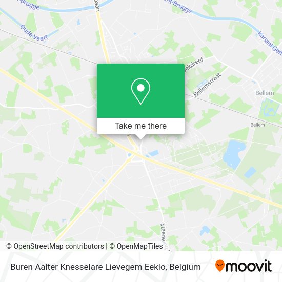 Buren Aalter Knesselare Lievegem Eeklo plan